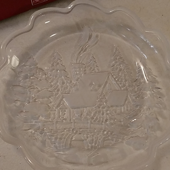 Celebrations by Mikasa winter candy dish - Picture 2 of 5